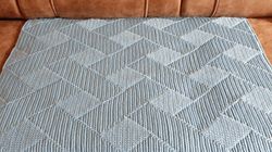 iceberg blanket crochet pattern, textured reversible rectangle blanket pattern, crochet afghan pattern pdf, baby blanket