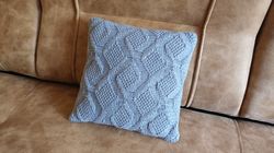 success pillow crochet pattern, crochet pillow pattern, textured pillow case, decorative pillow, pillow cover pattern