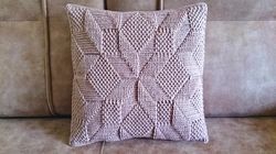 opera pillow pattern, crochet pillow pattern, crochet textured pillow pattern, decorative pillow, pillow cover pattern