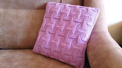 comet pillow crochet pattern, crochet pillow pattern, crochet cushion pattern, pillow crochet pattern, textured pillow