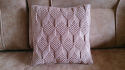 artdeco pillow crochet pattern, pillow crochet pattern, crochet pillow pattern, crochet cushion pattern, textured pillow