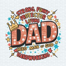 dad man of god hardworking png