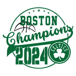 boston champions 2024 nba basketball svg