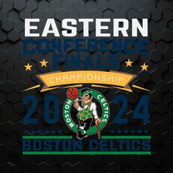 boston celtics 2024 eastern conference finals svg