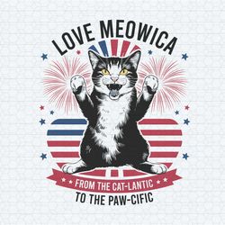 i love meowica from the catlantic to the pawcific png