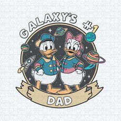 galaxys dad donald and daisy duck svg