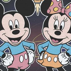 galaxys dad mickey and minnie mouse png