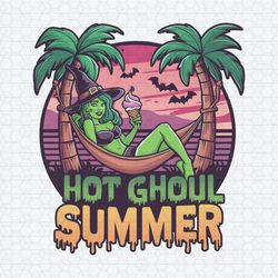 hot ghoul summer spooky season png