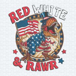 red white and rawr independence day png