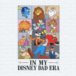 in my disney dad era goofy and friends png