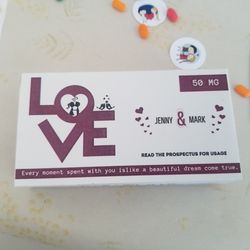 love editable pill box invitation template