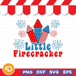 little firecracker svg, png, eps, dxf digital download