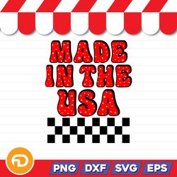 made in the usa svg, png, eps, dxf digital download