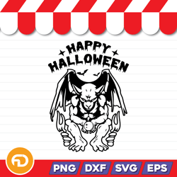 Happy Halloween Svg, Png, Eps, Dxf Digital Download