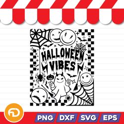 halloween vibes svg, png, eps, dxf digital download