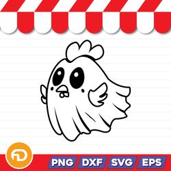 Halloween Hen Svg, Png, Eps, Dxf Digital Download