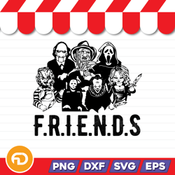 friends svg, png, eps, dxf digital download