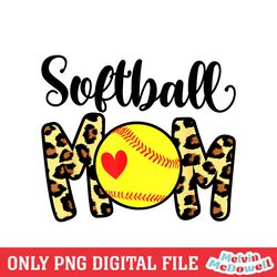 softball mom heart baseball sport mother day png,mom png, mother day png, digital download file