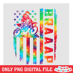 braap american flag motorcycle cross png, father day png, digital download