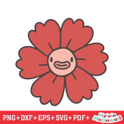 patriotic funny flower 4th of july day svg, 4th of july svg, digital download