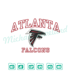 atlanta falcons embroidery files, nfl logo embroidery designs, nfl falcons, embroidery design