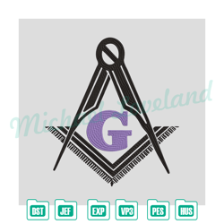 masonic awards embroidery logo for bag,logo embroidery, embroidery,digital embroidery design