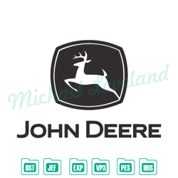 john deere logo embroidery designs, john deere machine embroidery design, machin