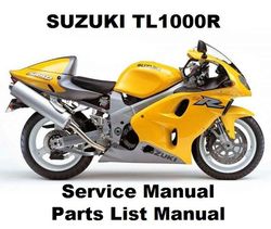 suzuki tl1000r owners workshop service repair parts manual pdf files tlr 1000