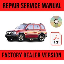 chevrolet tracker 1999-2005 factory repair manual chevy
