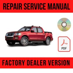 ford explorer sport trac 2006-2011 factory repair manual