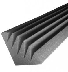 ceiling corner bass trap klin mini 160x160 mm / 6.3x6.3 inches. acoustic foam for rec.studio