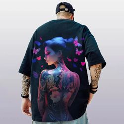 new 3d anime character print t-shirt for men ac3d02