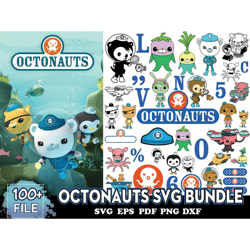 100 files octonauts svg, octonauts clipart, octonauts png, octonauts logo, octonauts symbol