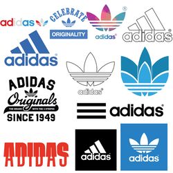 adidas bundle svg, logo brand bundle svg, logo svg, fashion brand svg, famous brand svg, fashion svg, instant download