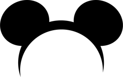 halfcircle mickey svg, mickey mouse svg, minnie svg, mickey head svg, disney svg, disney family vacation png, cut file