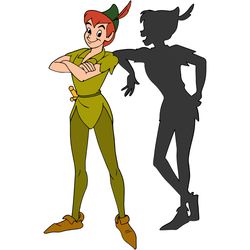 peter pan with shadow svg, peter pan png, peter pan clipart, neverland svg, never grow up svg, digital download