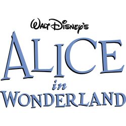 disney's alice in wonderland logo svg, wonderland svg, princess svg, disney svg, cheshire cat svg, digital download