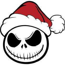 jack with hat svg, nightmare before christmas svg, halloween nightmare svg, digital download