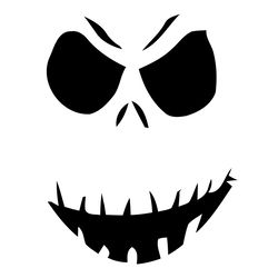 jack skellington shiloutte, christmas svg, halloween nightmare svg, nightmare svg, digital download-1