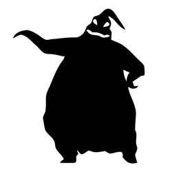 oogie boogie shiloutte, christmas svg, halloween nightmare svg, nightmare svg, digital download