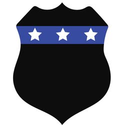 police badge thin blue line svg, police svg, thin blue line svg, blue lives matter, digital download