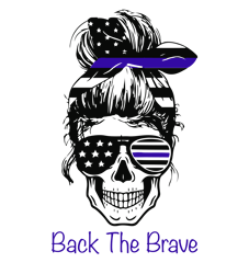 back the brave svg, police svg, police thin blue line svg, blue lives matter, digital download