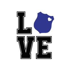 love svg, police svg, police thin blue line svg, blue lives matter, digital download