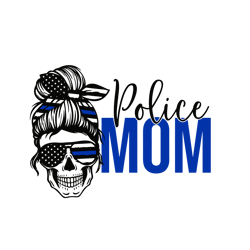 police mom svg, police svg, police thin blue line svg, blue lives matter, digital download-1