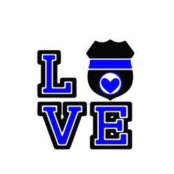 love svg, police svg, police thin blue line svg, blue lives matter, i've got your six svg, digital download