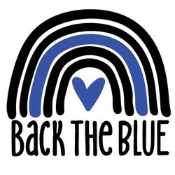 back the blue svg, police svg, police thin blue line svg, blue lives matter, digital download-6