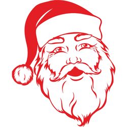 christmas santa claus svg, santa christmas logo svg, christmas vibes svg, digital download