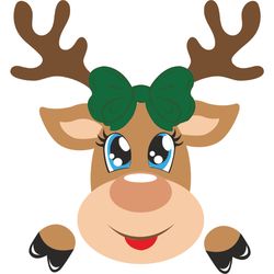 deer christmas svg, deer svg, christmas svg, christmas logo, christmas vibes svg digital download