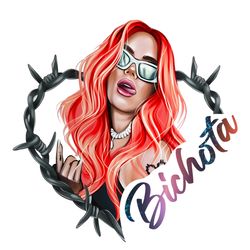 karol g red hair png-bichota karol g png-karol g png file-karol g tattoo svg-digital download-1