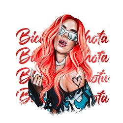 karol g red hair png-bichota karol g png-karol g png file-karol g tattoo svg-digital download-10